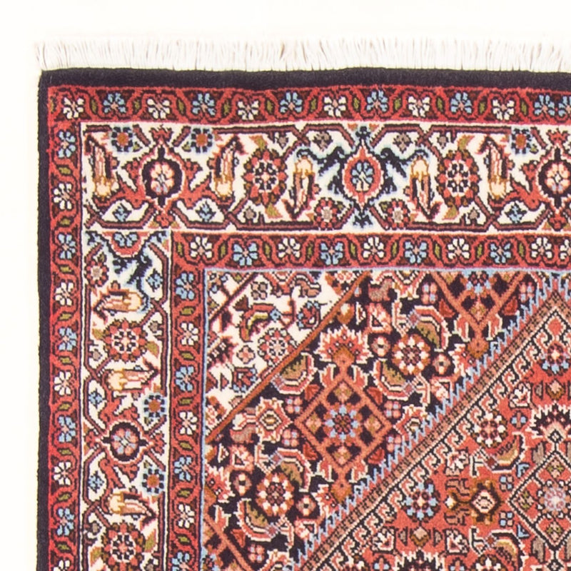 Alfombra persa - Bidjar - 131 x 83 cm - rojo