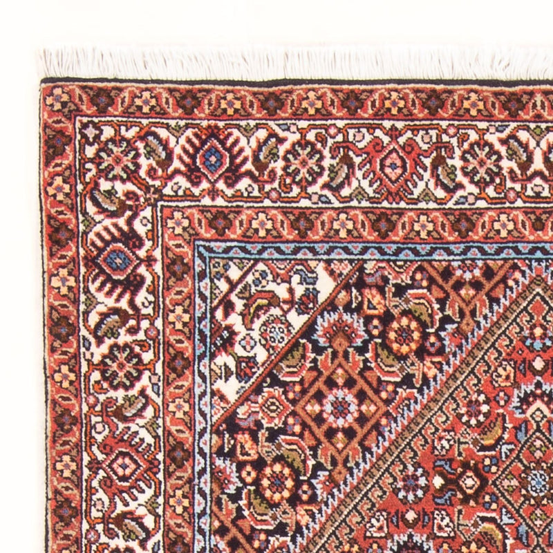 Alfombra persa - Bidjar - 143 x 85 cm - rojo