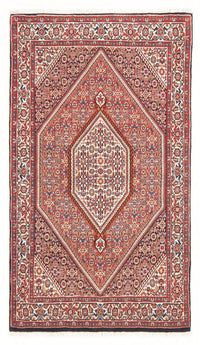 Alfombra persa - Bidjar - 154 x 90 cm - rojo