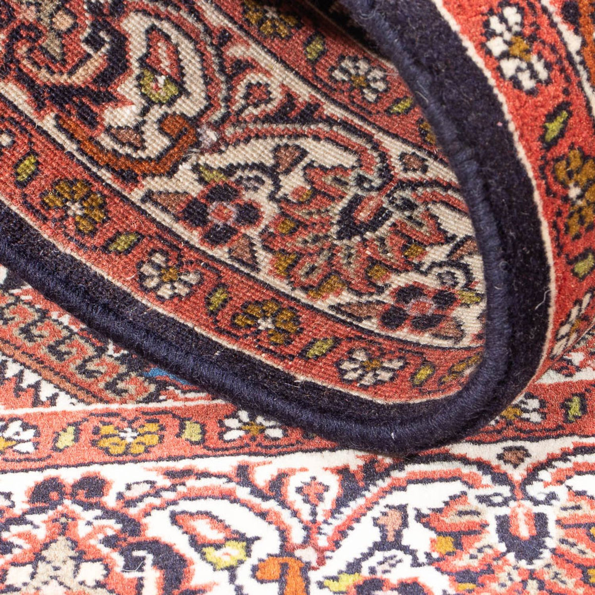 Alfombra persa - Bidjar - 140 x 83 cm - rojo