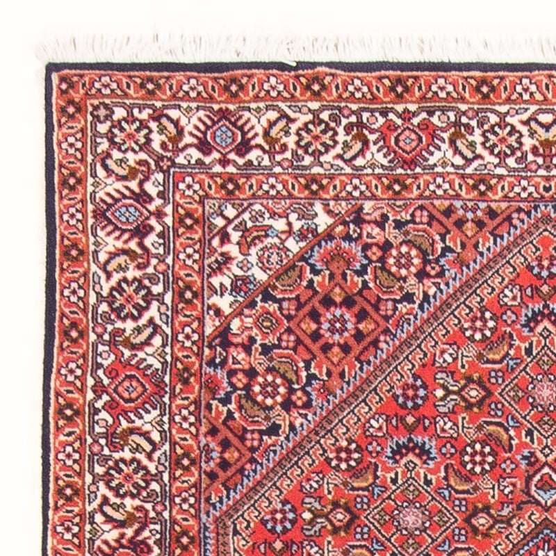 Alfombra persa - Bidjar - 130 x 86 cm - rojo