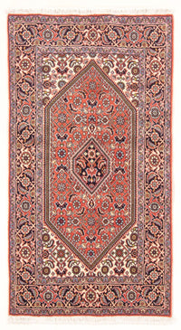 Alfombra persa - Bidjar - 140 x 80 cm - rojo