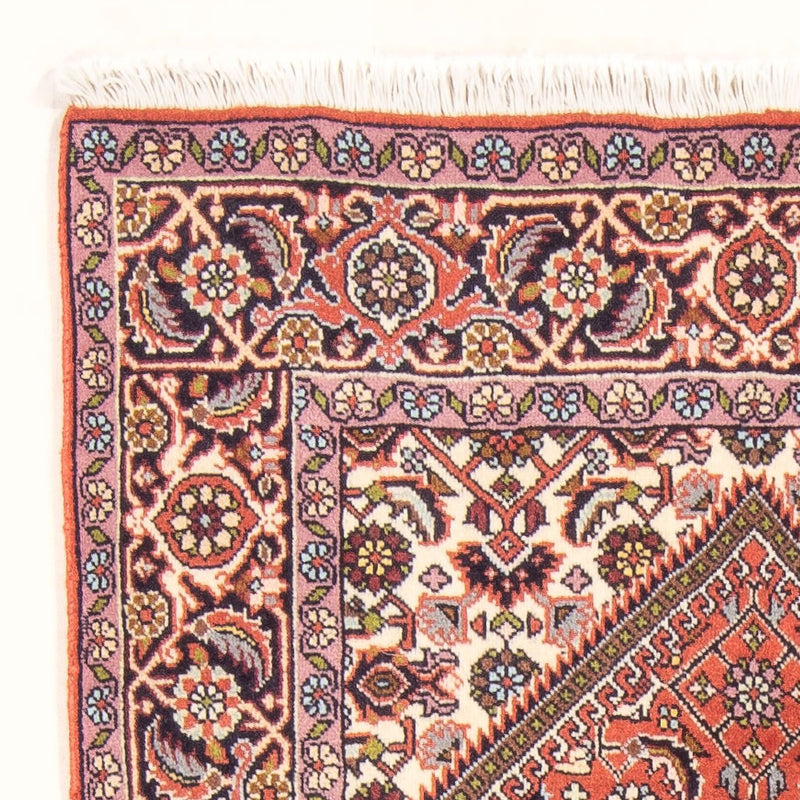 Alfombra persa - Bidjar - 140 x 80 cm - rojo