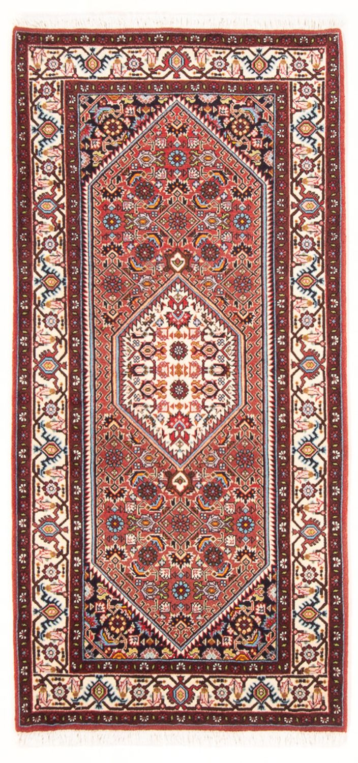 Alfombra persa - Bidjar - 160 x 82 cm - rojo
