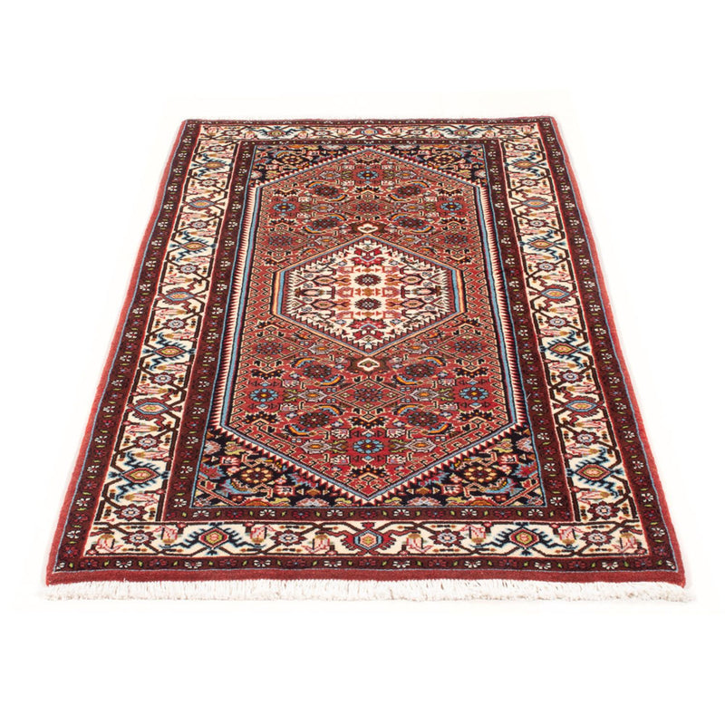 Alfombra persa - Bidjar - 160 x 82 cm - rojo