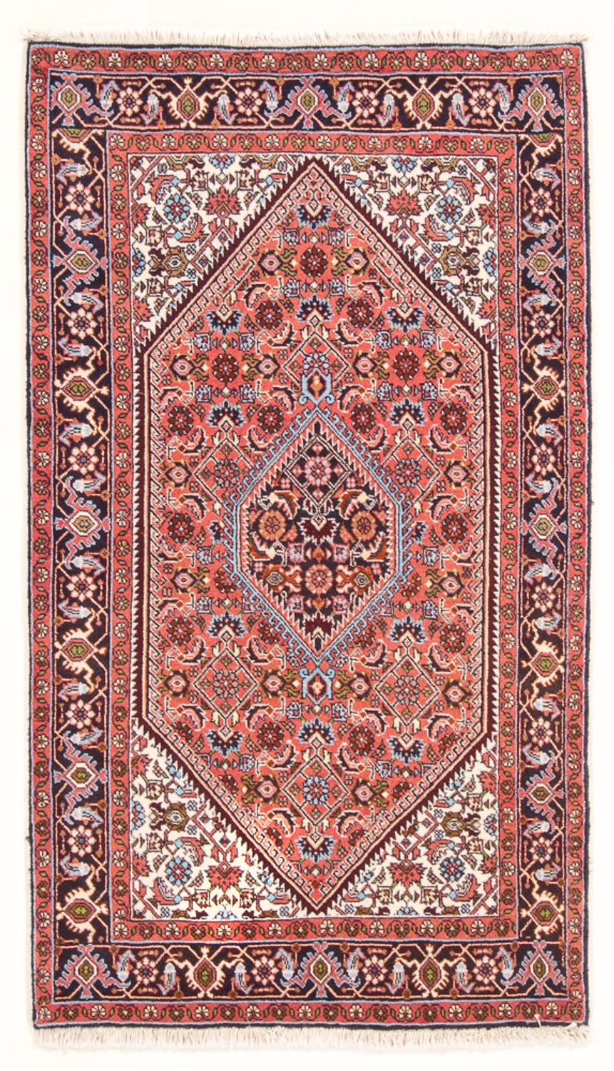 Alfombra persa - Bidjar - 143 x 85 cm - rojo