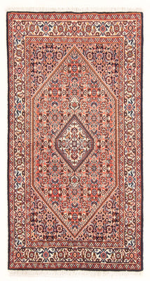 Alfombra persa - Bidjar - 140 x 84 cm - rojo