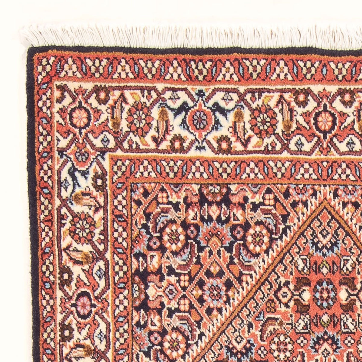 Alfombra persa - Bidjar - 140 x 84 cm - rojo