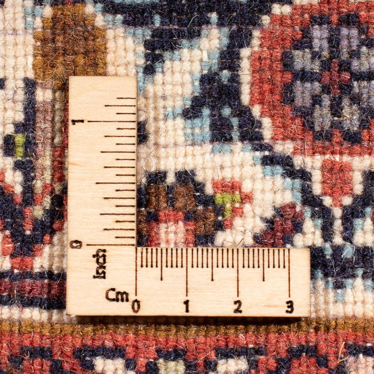 Alfombra persa - Bidjar - 140 x 84 cm - rojo