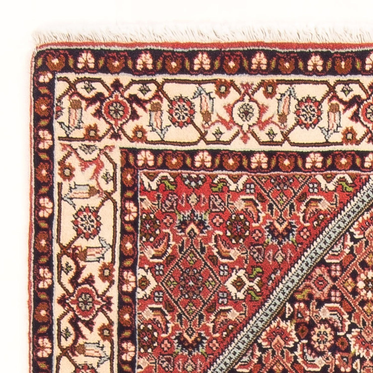 Alfombra persa - Bidjar - 127 x 82 cm - rojo