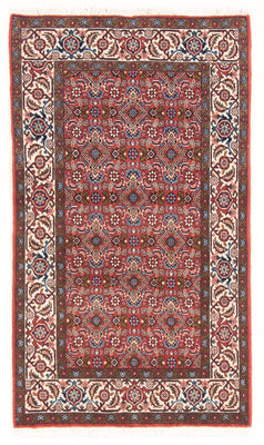 Alfombra persa - Bidjar - 143 x 81 cm - rojo