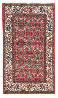 Alfombra persa - Bidjar - 143 x 81 cm - rojo