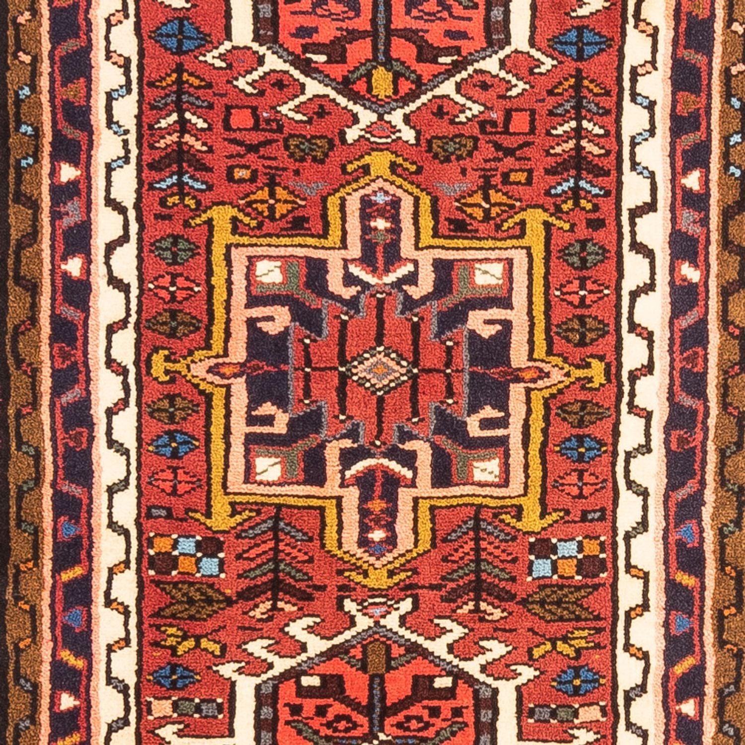 Alfombra de pasillo Alfombra persa - Nómada - 285 x 65 cm - rojo