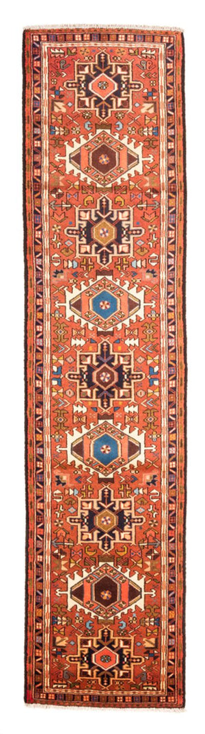 Alfombra de pasillo Alfombra persa - Nómada - 300 x 74 cm - rojo