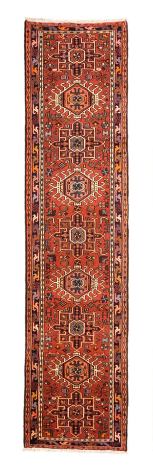 Alfombra de pasillo Alfombra persa - Nómada - 282 x 70 cm - rojo