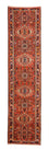 Alfombra de pasillo Alfombra persa - Nómada - 282 x 70 cm - rojo