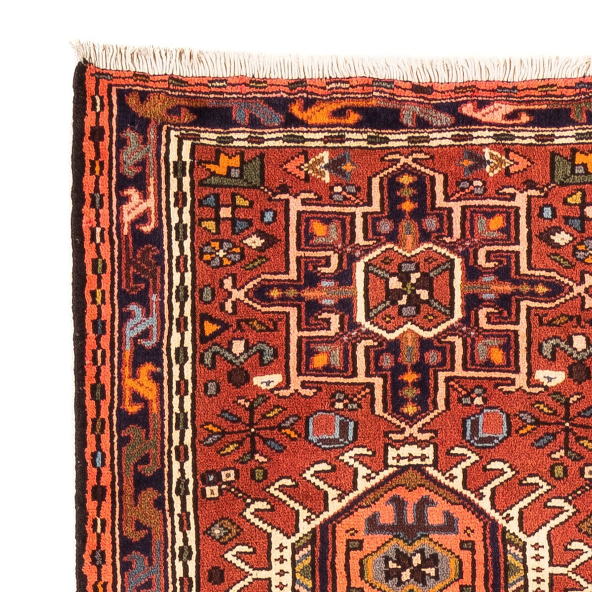 Alfombra de pasillo Alfombra persa - Nómada - 282 x 70 cm - rojo