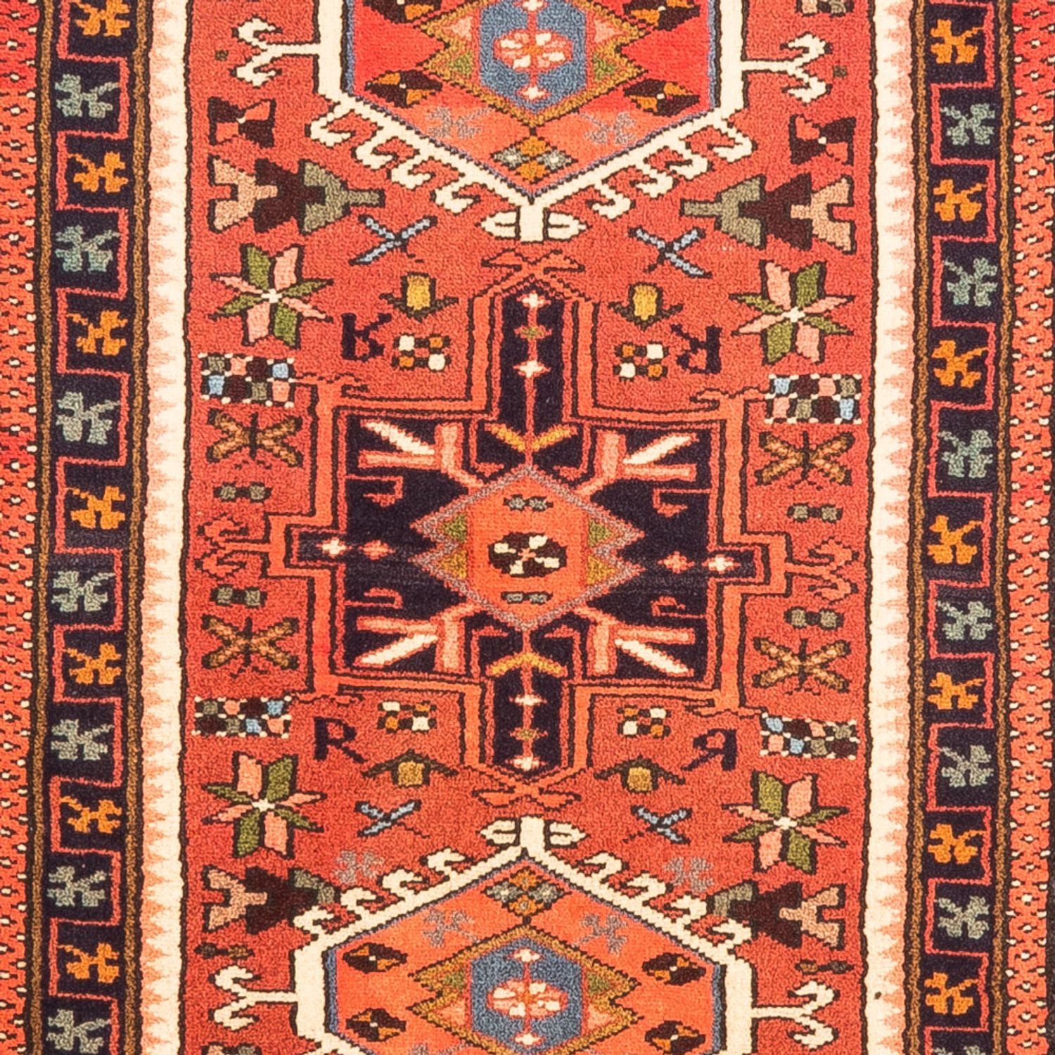 Alfombra de pasillo Alfombra persa - Nómada - 299 x 72 cm - rojo