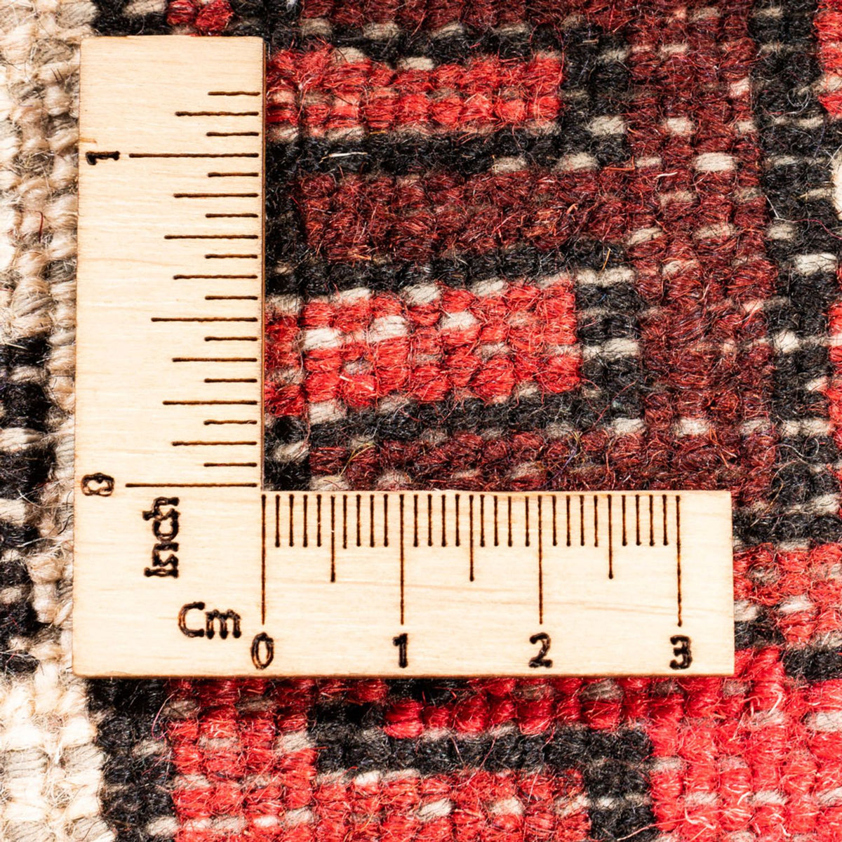 Alfombra de pasillo Alfombra persa - Nómada - 274 x 79 cm - rojo