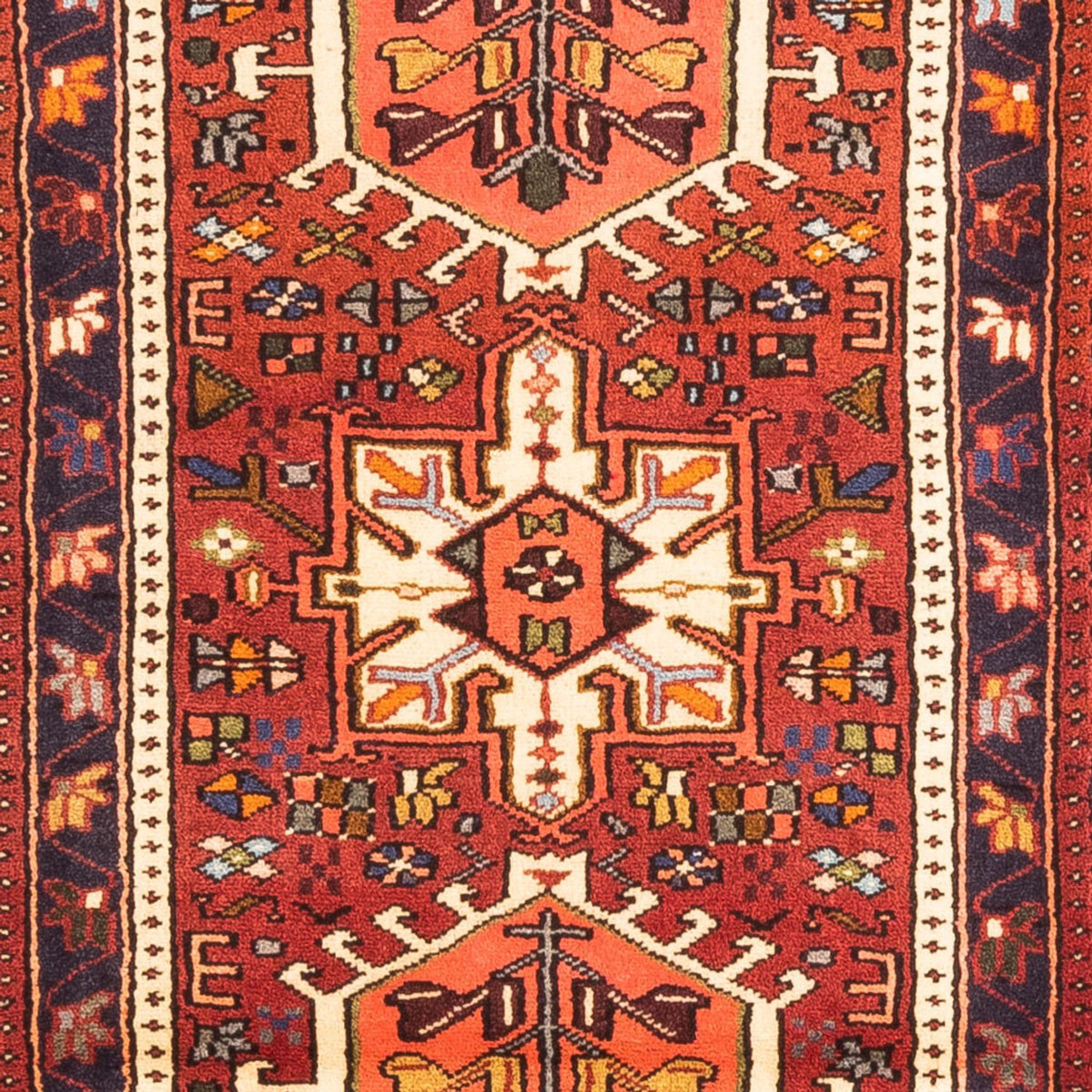 Alfombra de pasillo Alfombra persa - Nómada - 285 x 77 cm - rojo