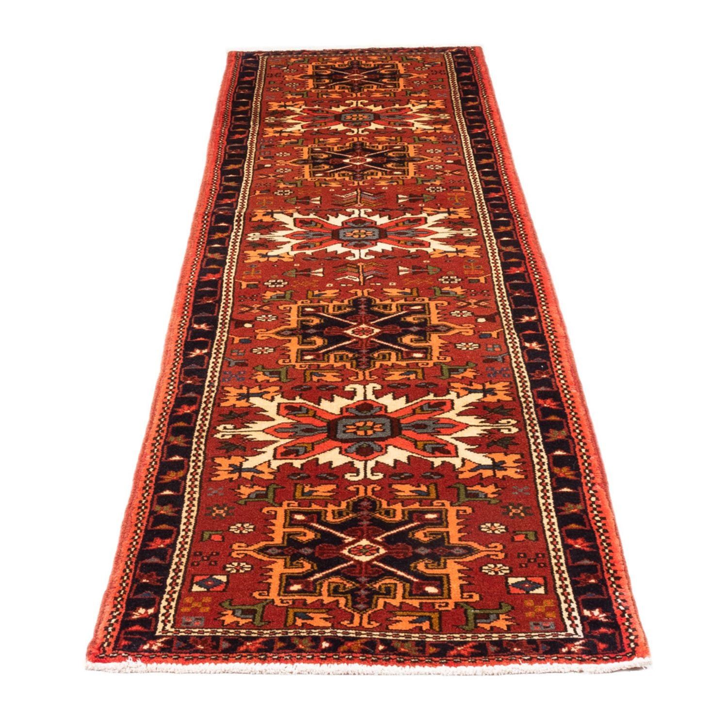 Alfombra de pasillo Alfombra persa - Nómada - 275 x 70 cm - rojo