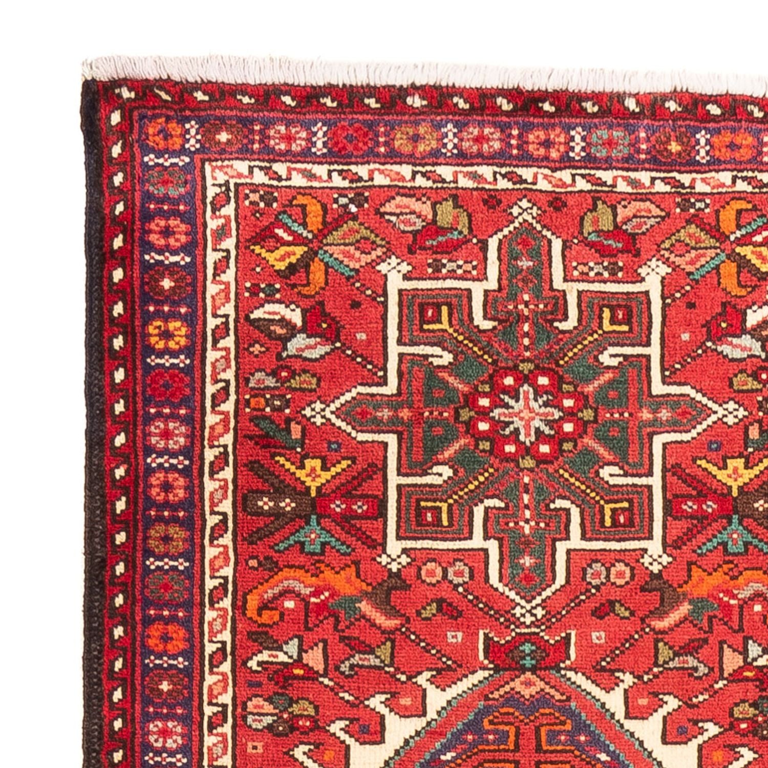 Alfombra de pasillo Alfombra persa - Nómada - 257 x 72 cm - rojo