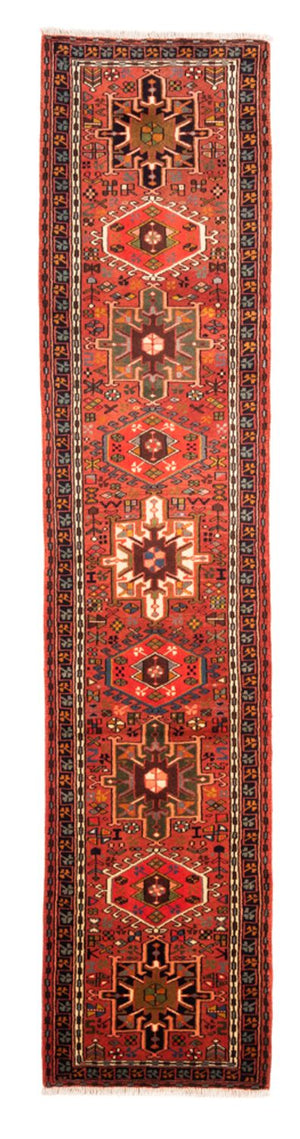 Alfombra de pasillo Alfombra persa - Nómada - 304 x 72 cm - rojo