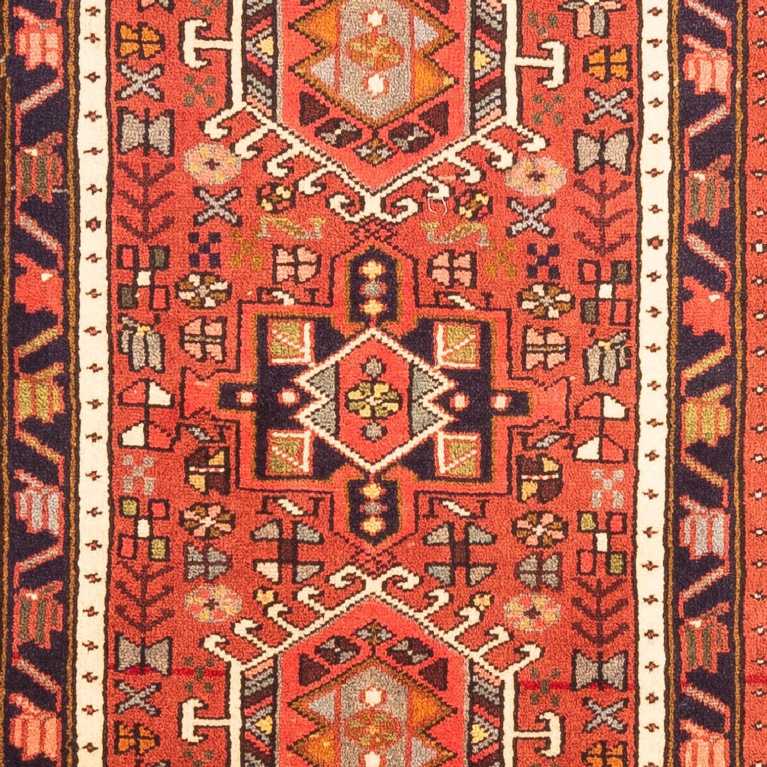 Alfombra de pasillo Alfombra persa - Nómada - 293 x 73 cm - rojo