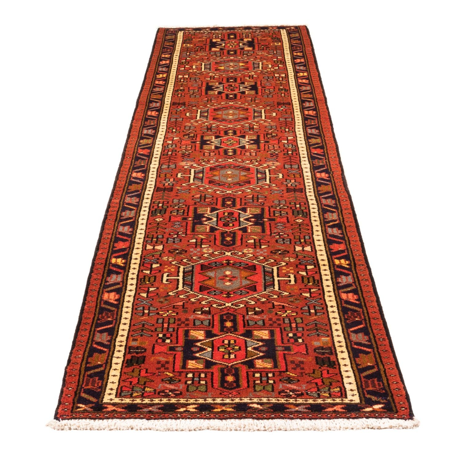 Alfombra de pasillo Alfombra persa - Nómada - 293 x 73 cm - rojo