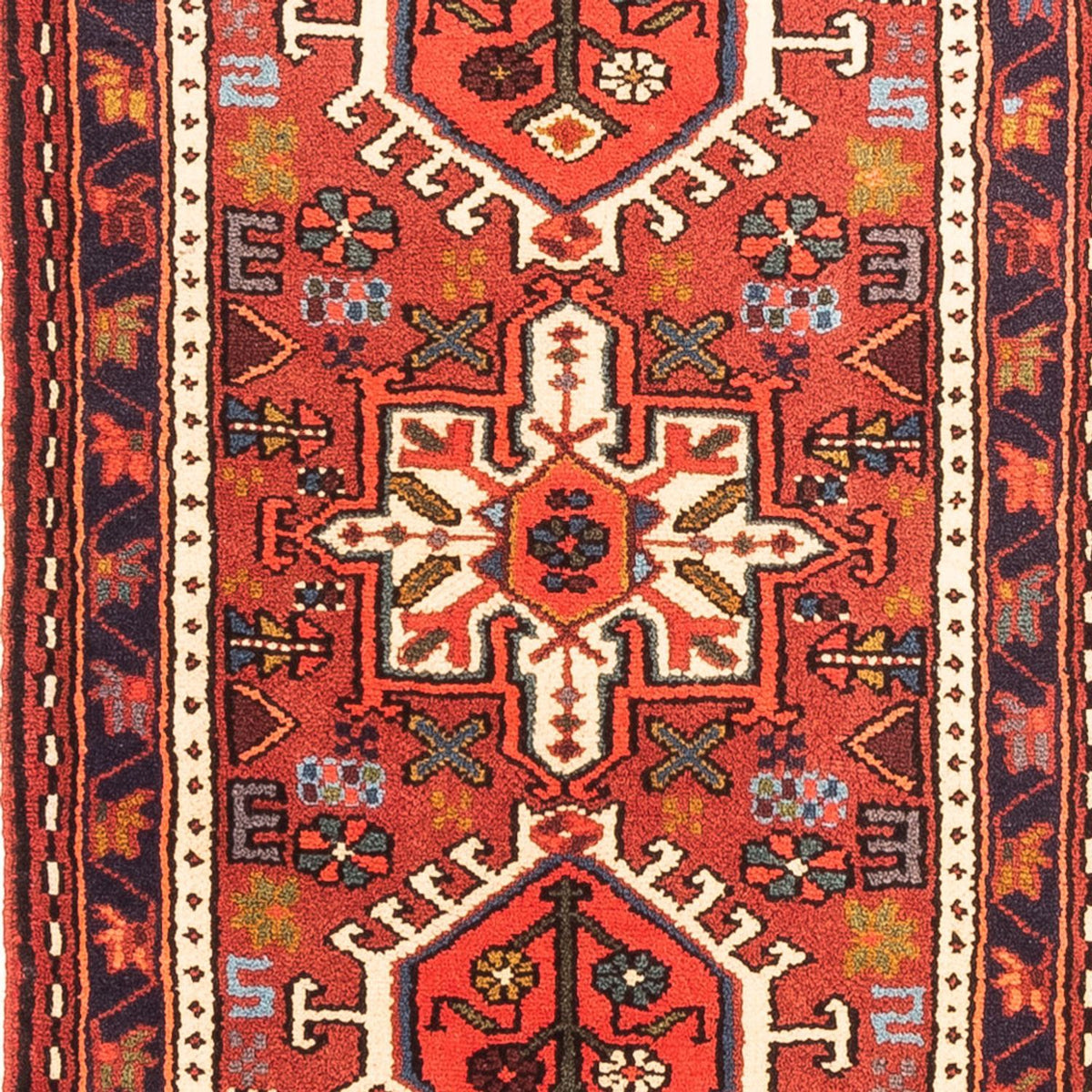 Alfombra de pasillo Alfombra persa - Nómada - 286 x 73 cm - rojo