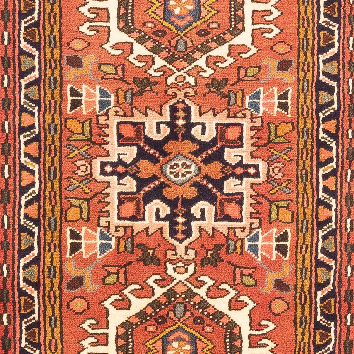 Alfombra de pasillo Alfombra persa - Nómada - 295 x 69 cm - rojo