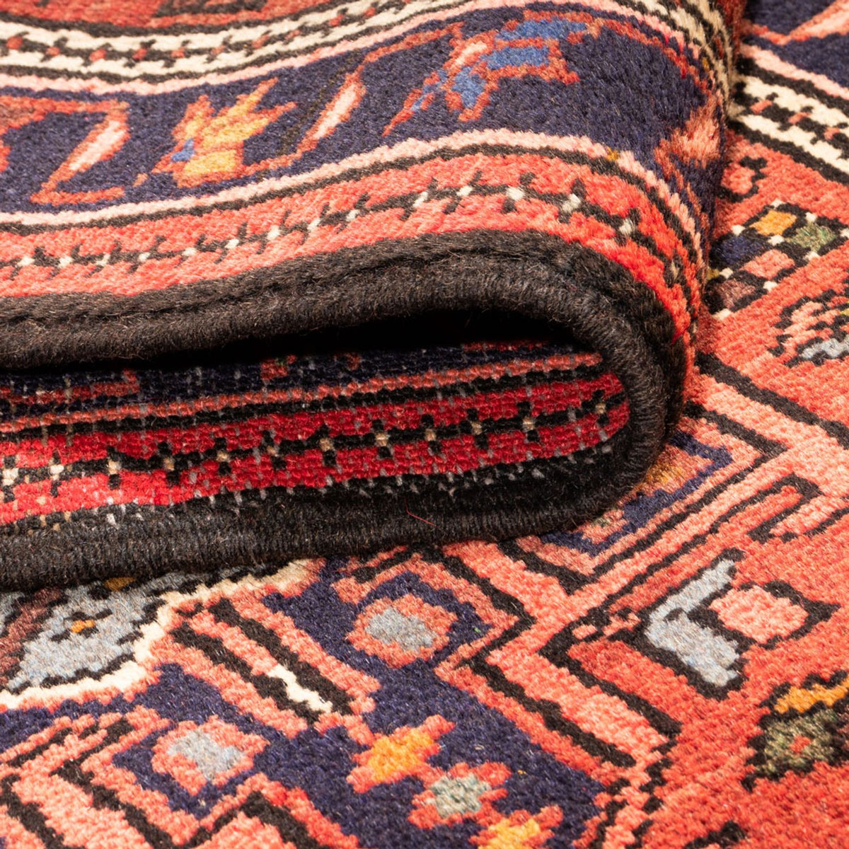 Alfombra de pasillo Alfombra persa - Nómada - 284 x 70 cm - rojo