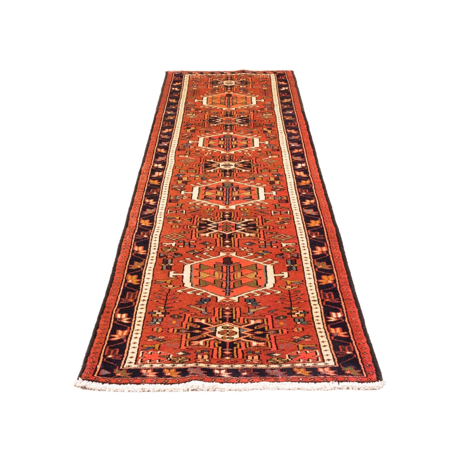 Alfombra de pasillo Alfombra persa - Nómada - 287 x 84 cm - rojo