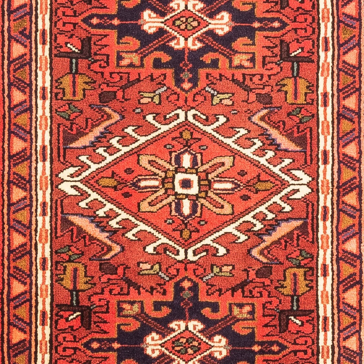 Alfombra de pasillo Alfombra persa - Nómada - 298 x 69 cm - rojo
