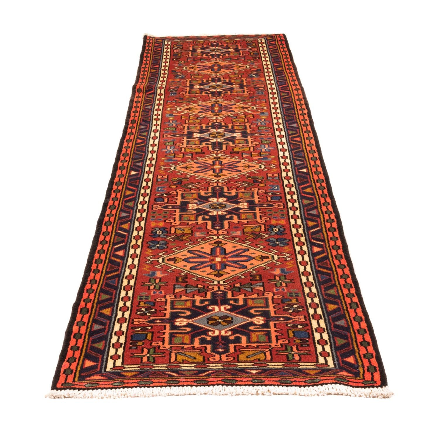 Alfombra de pasillo Alfombra persa - Nómada - 288 x 76 cm - rojo
