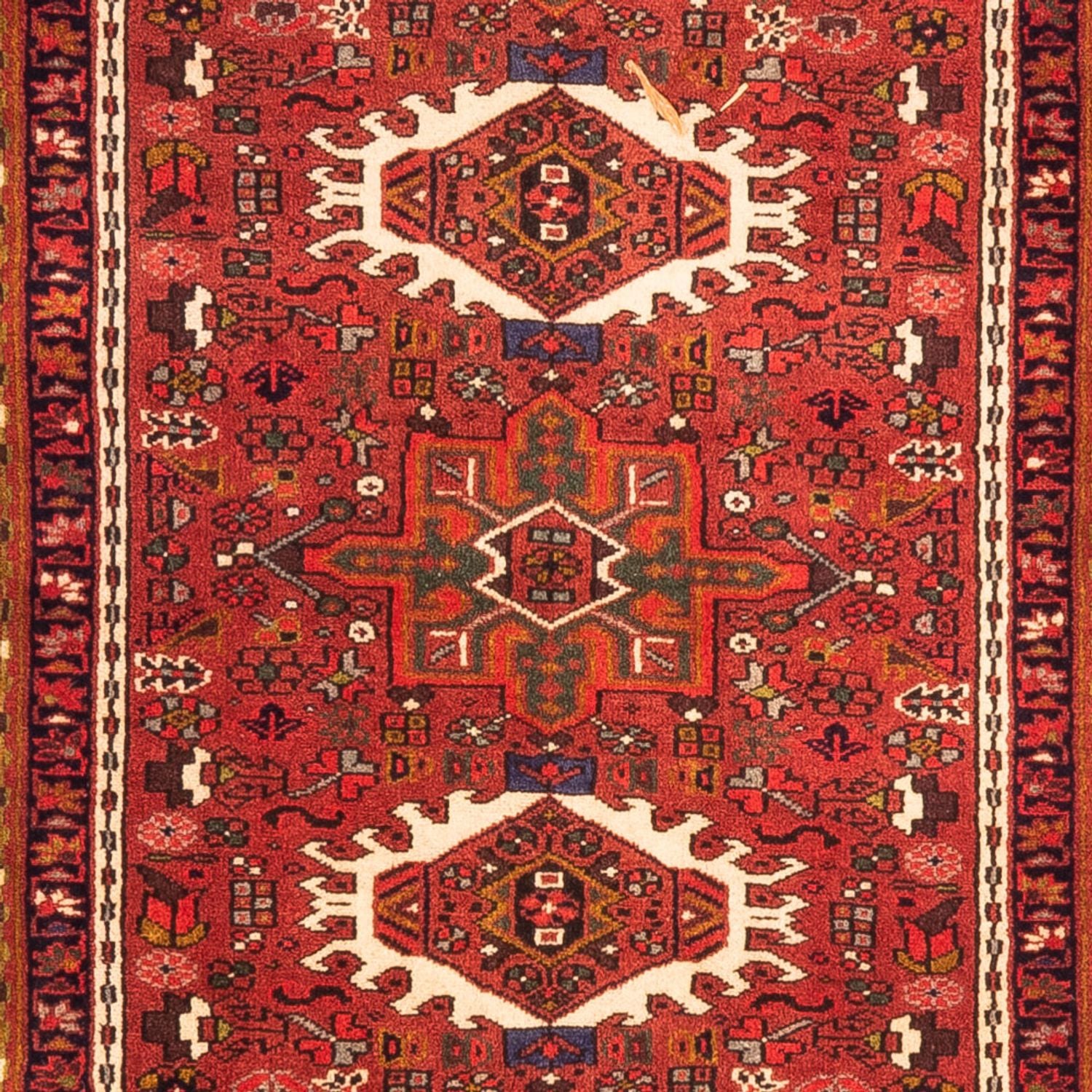 Alfombra de pasillo Alfombra persa - Nómada - 314 x 80 cm - rojo