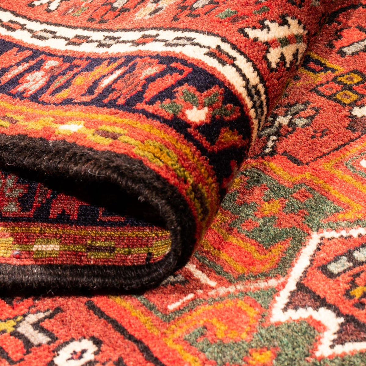 Alfombra de pasillo Alfombra persa - Nómada - 314 x 80 cm - rojo