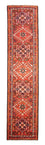 Alfombra de pasillo Alfombra persa - Nómada - 290 x 73 cm - rojo