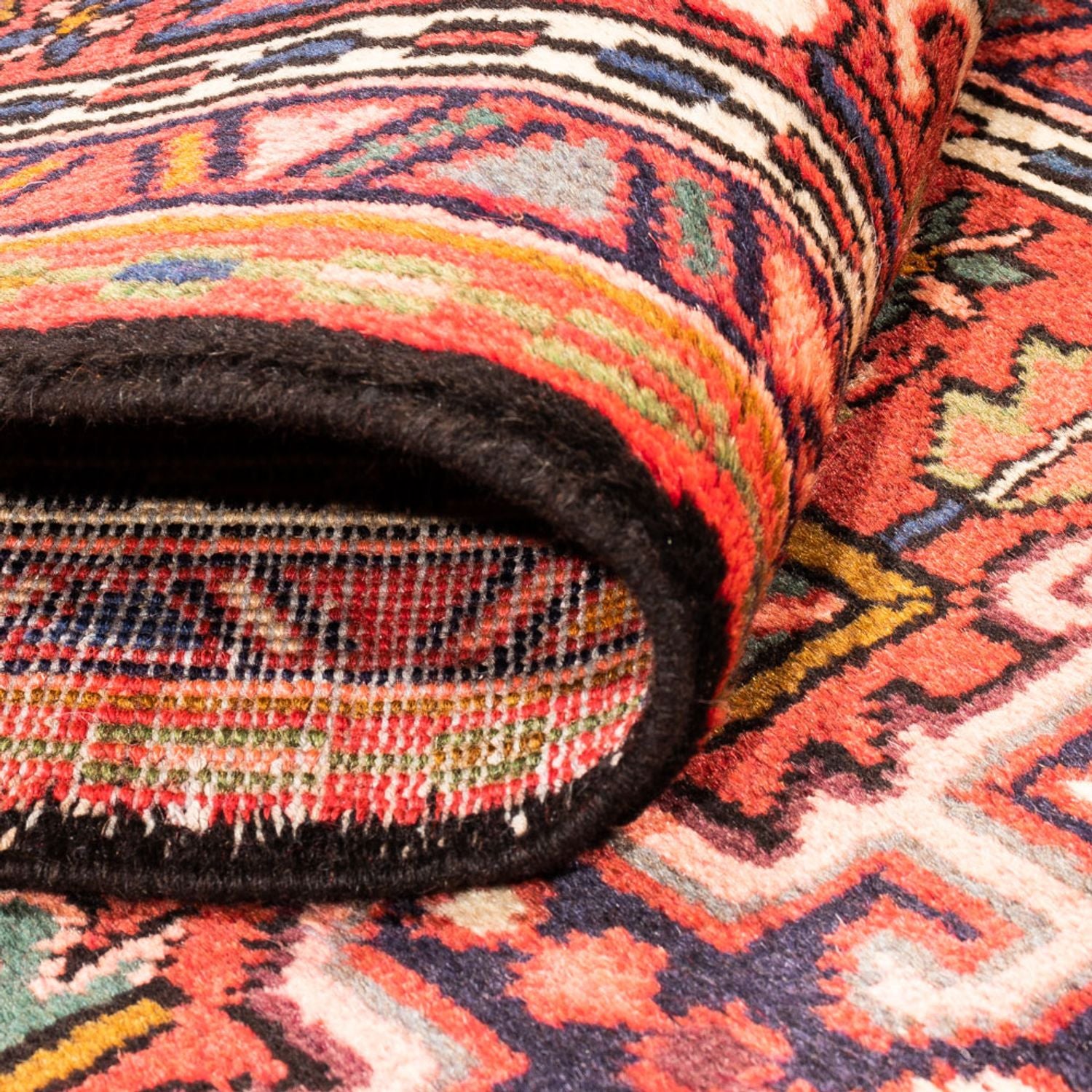 Alfombra de pasillo Alfombra persa - Nómada - 290 x 73 cm - rojo