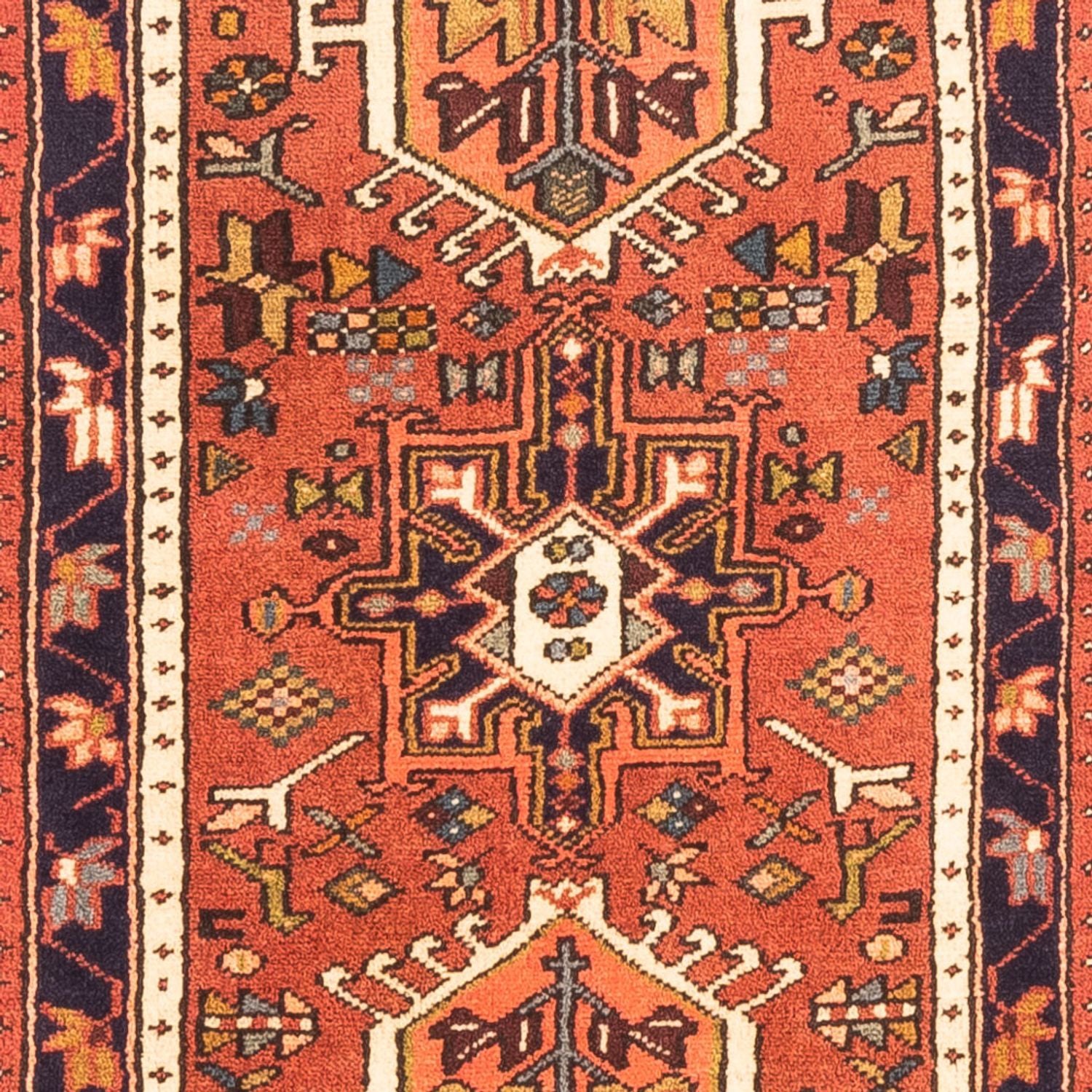Alfombra de pasillo Alfombra persa - Nómada - 308 x 72 cm - rojo