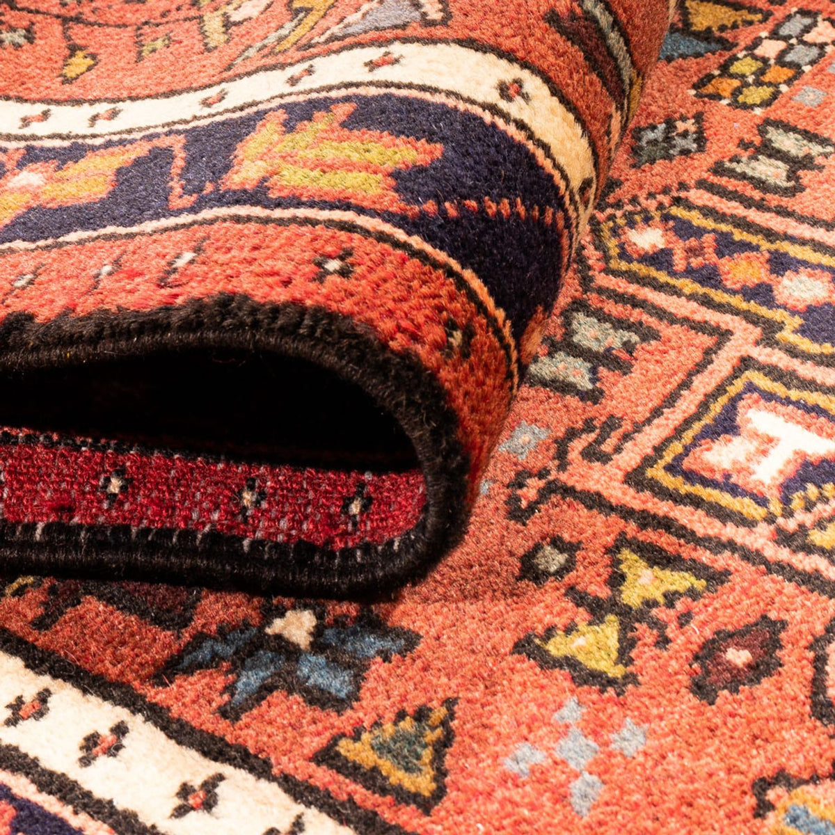 Alfombra de pasillo Alfombra persa - Nómada - 308 x 72 cm - rojo