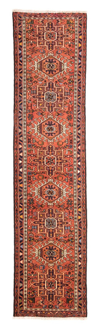 Alfombra de pasillo Alfombra persa - Nómada - 276 x 86 cm - rojo