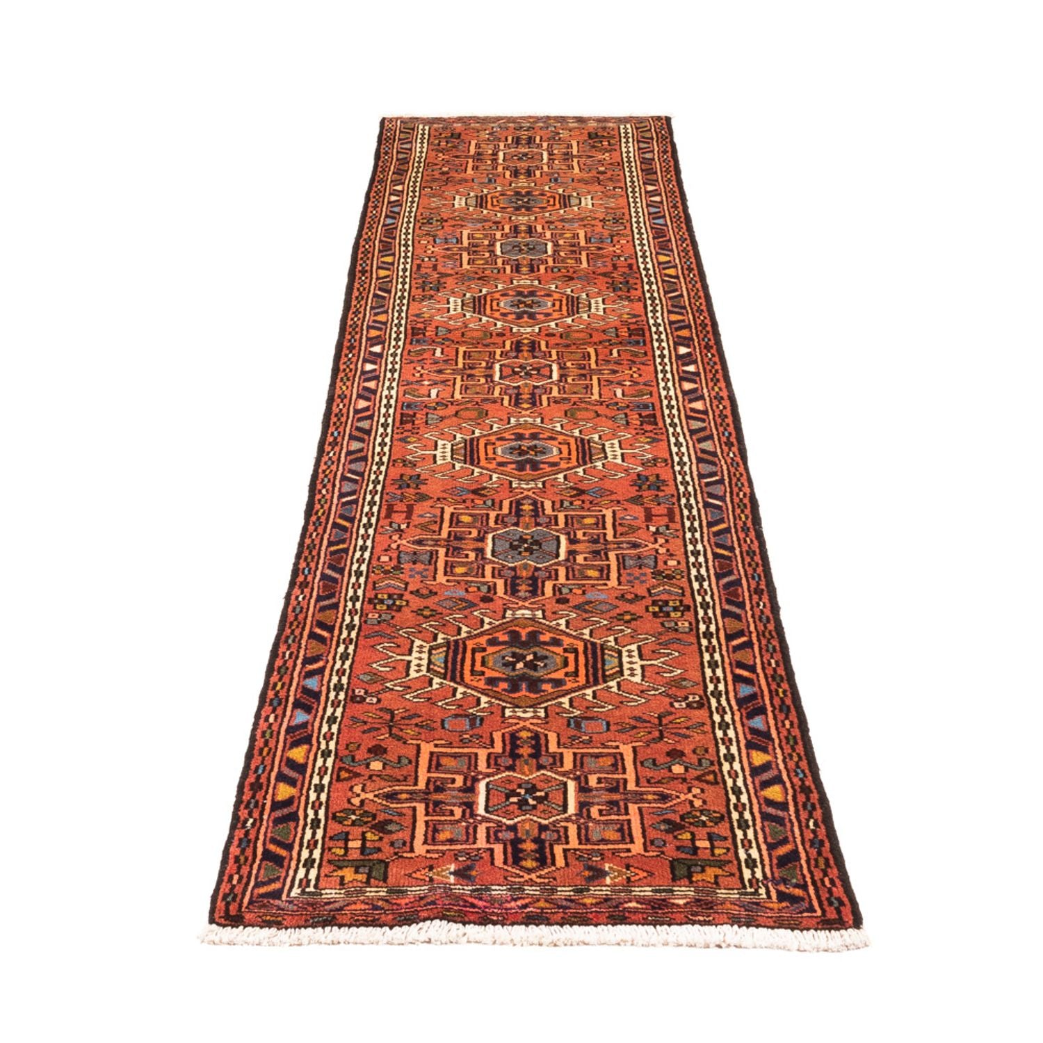 Alfombra de pasillo Alfombra persa - Nómada - 276 x 86 cm - rojo