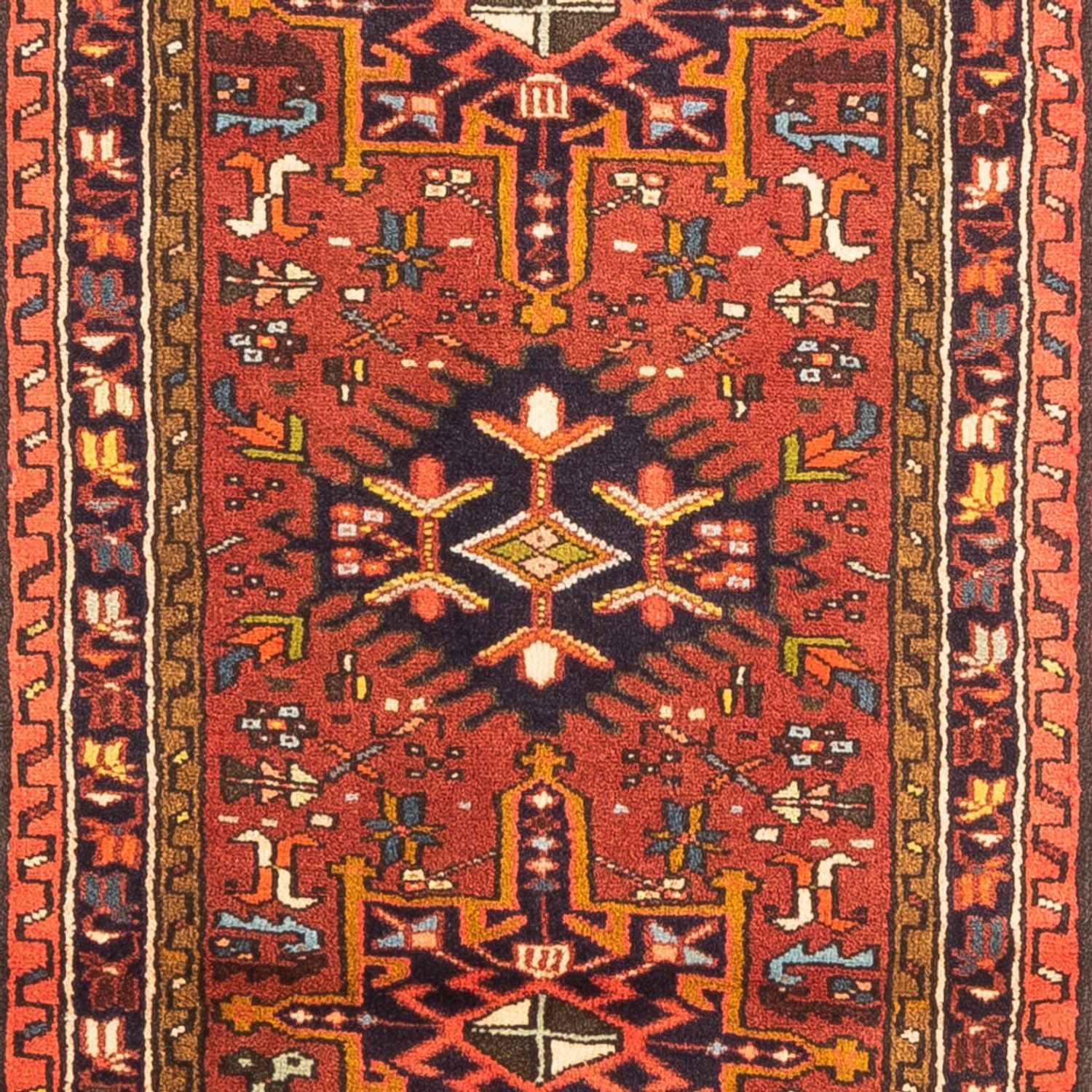 Alfombra de pasillo Alfombra persa - Nómada - 283 x 72 cm - rojo