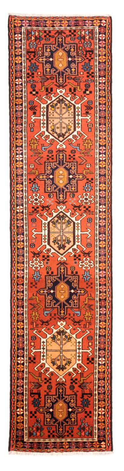 Alfombra de pasillo Alfombra persa - Nómada - 296 x 70 cm - rojo