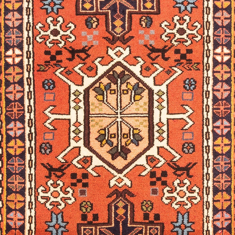 Alfombra de pasillo Alfombra persa - Nómada - 296 x 70 cm - rojo
