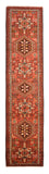 Alfombra de pasillo Alfombra persa - Nómada - 293 x 70 cm - rojo