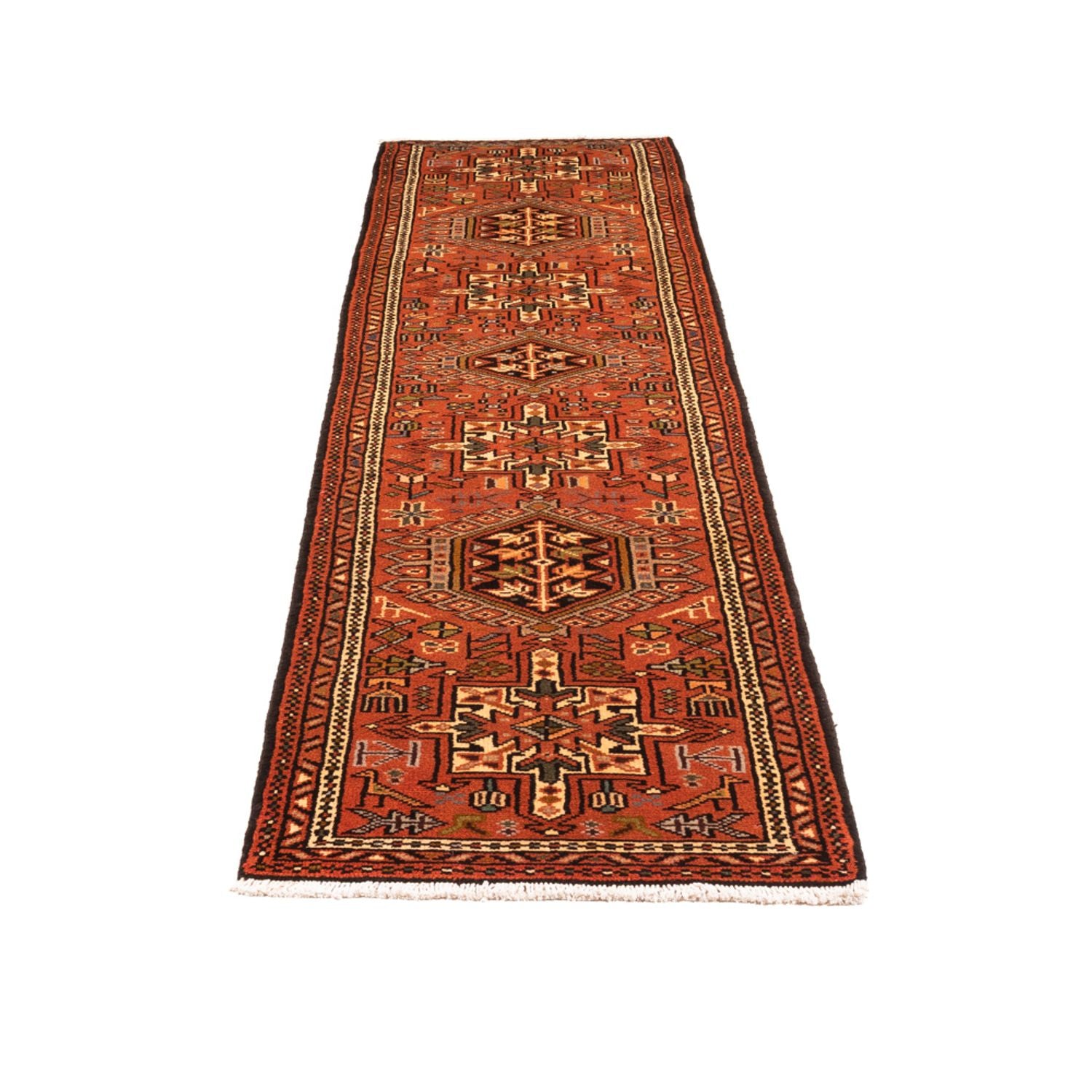 Alfombra de pasillo Alfombra persa - Nómada - 293 x 70 cm - rojo
