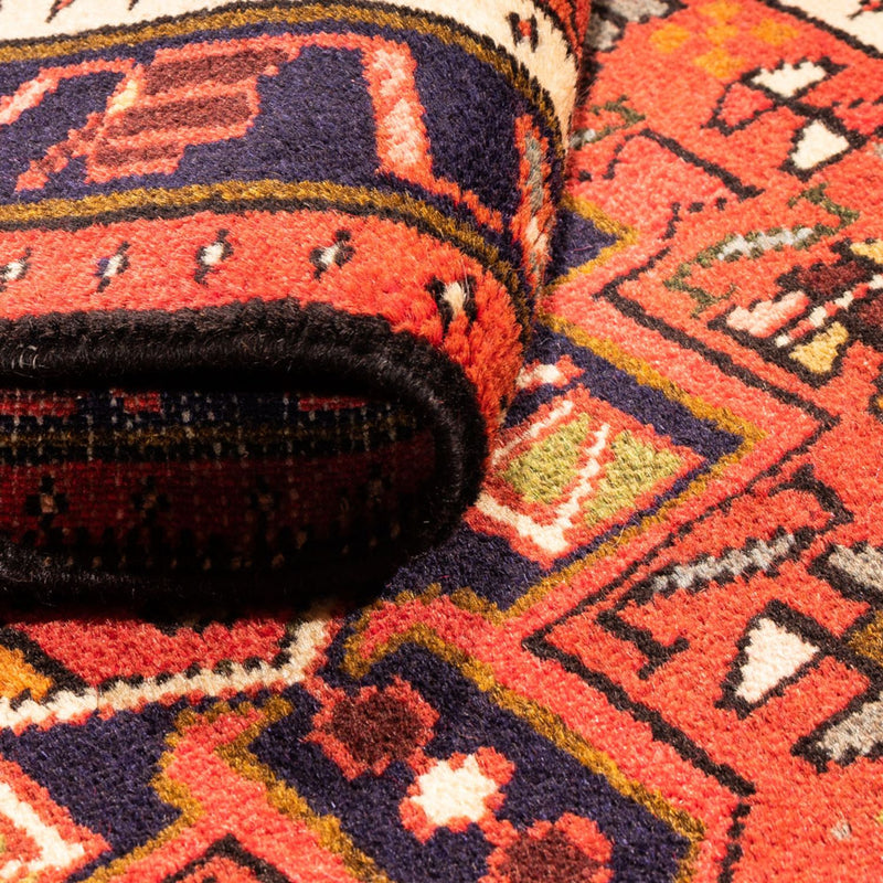 Alfombra de pasillo Alfombra persa - Nómada - 290 x 74 cm - rojo