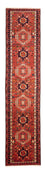 Alfombra de pasillo Alfombra persa - Nómada - 300 x 70 cm - rojo